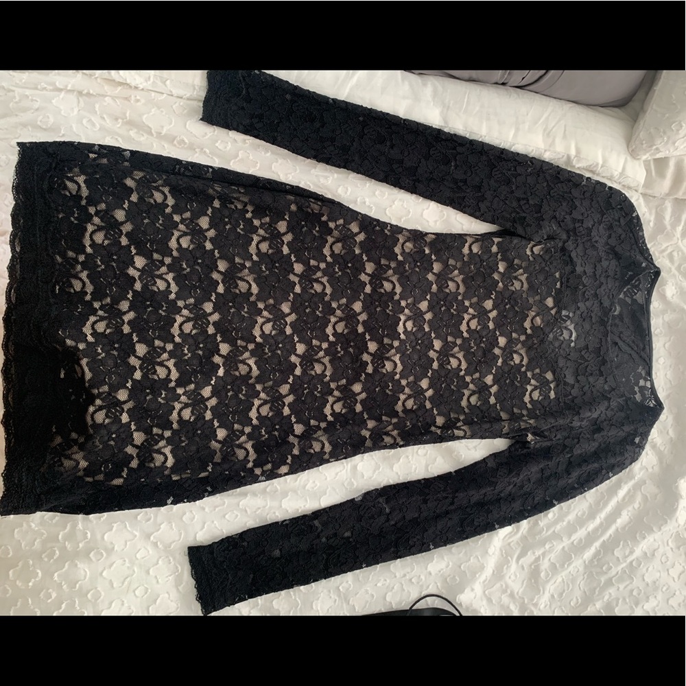 Black Lace Dress